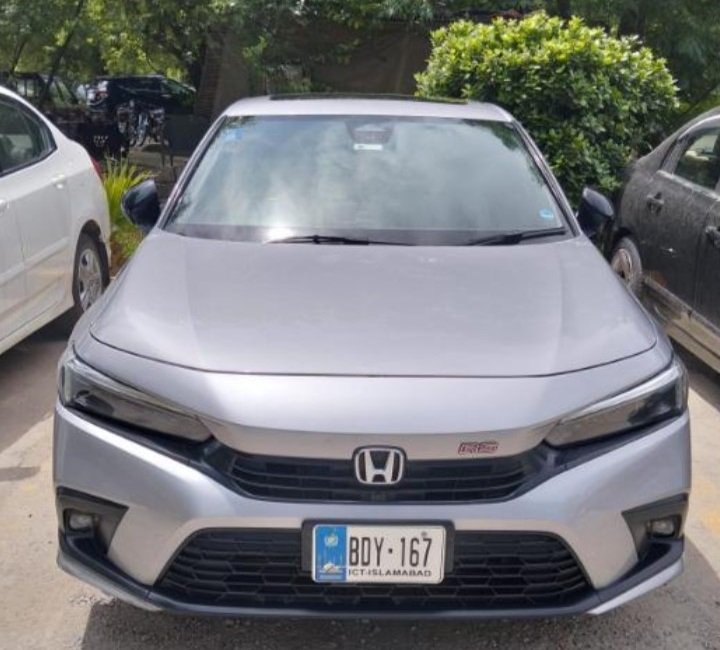 Honda Civic RS 11th Gen Turbo executive sedan for rent in Islamabad