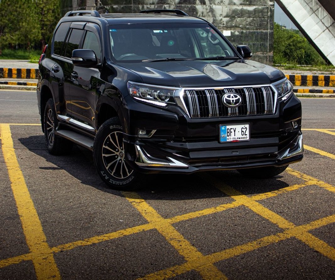Toyota Land Cruiser Prado TX 7 seater 4x4 SUV for rent in Islamabad