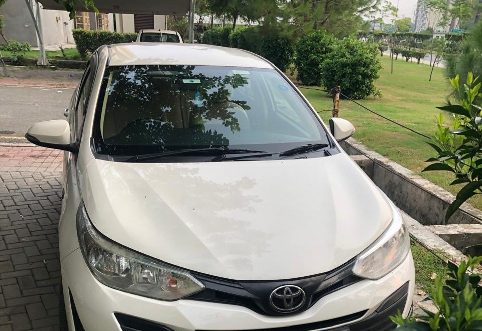 Toyota Yaris economy sedan for rent in Islamabad